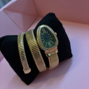 Serpenti Green watch