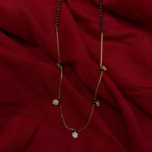 Enamoured Flower Mangalsutra