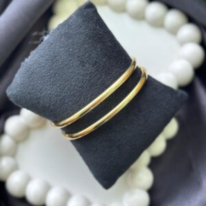 Round Slit Plain Bracelet(One Piece)