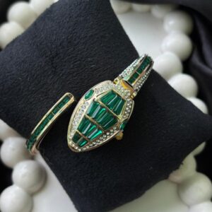 Green Snake Ruby Watch