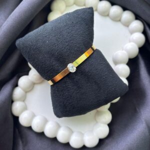Single Oval Diamond Bracelet(Baby Size)