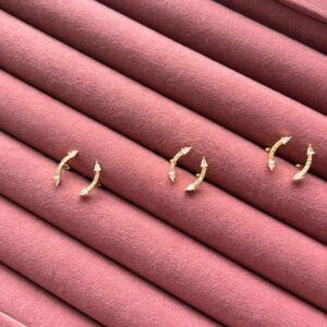 Arc Sparkle Stud