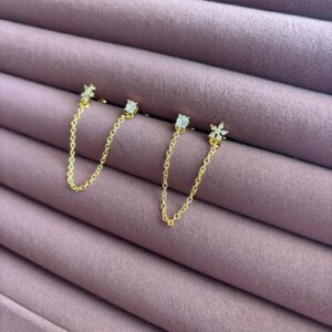 Star chain stud