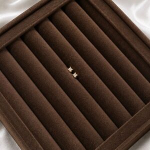 Stone square studs