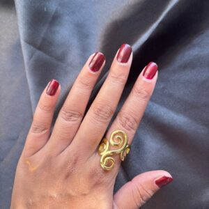 Zig-Zag Funky Chunky Ring