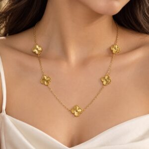 Golden Clove Neckpiece